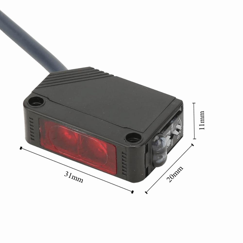 E3Z-D61 Diffuse Reflection Infrared Sensor 12-24VDC with 1.5m Cable NPN Photoelectric Switch 300mm Detection Distance
