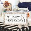 24-Piece Bohemian Ivory and Black Patterned Craft Paper Set for Scrapbooking, Card Making, and Diary Supplies