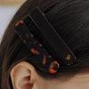 HMS005 Classic Bar Hairpin (Brown, Amber)