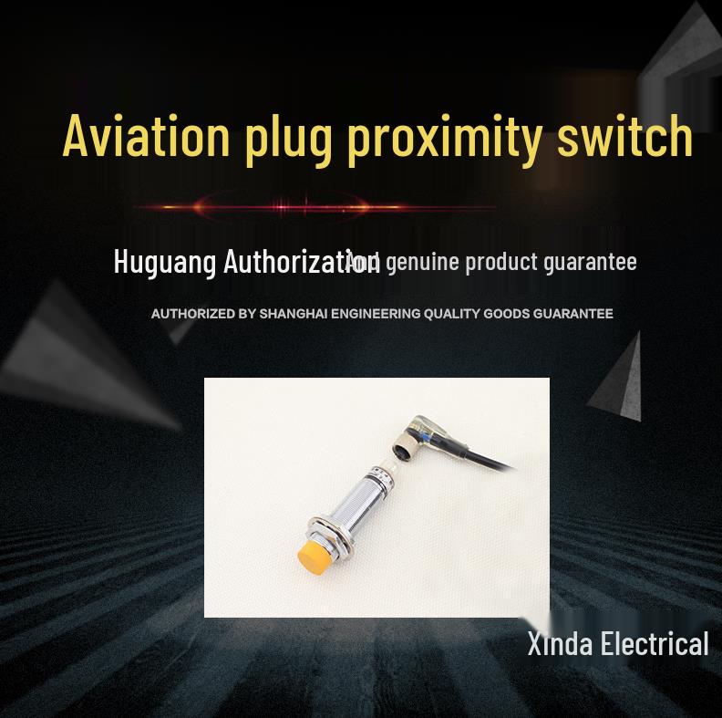 Huguang XS218BLNANBPAPBLALBKAKB Inductive Proximity Sensor with Aviation Plug