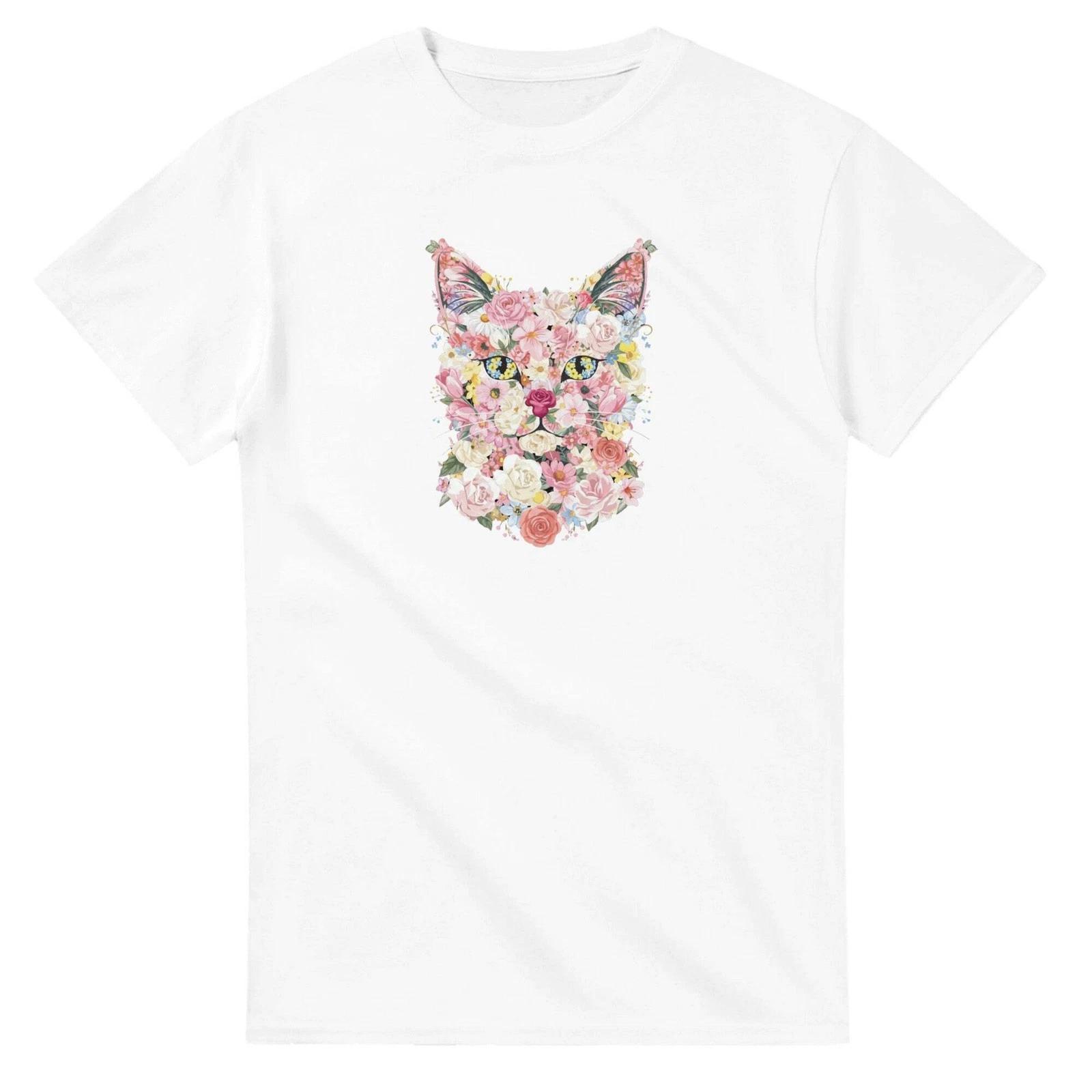 Floral CAT T-Shirt 3XL