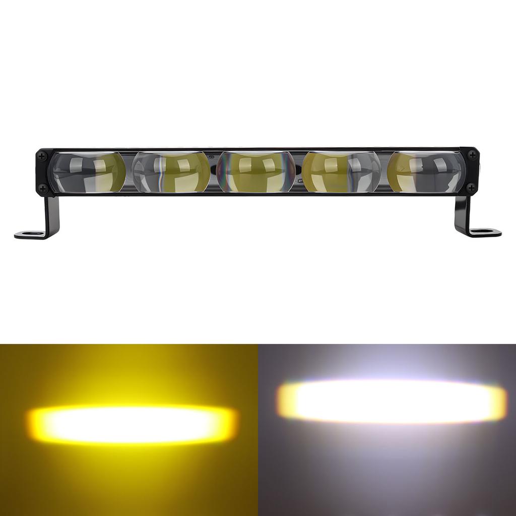 Truck LED Headlight 30W Spotlight 12V-30V LED Auxiliary Work Lamp Daytime Running Light Grille Front Lights Dual Color Car UTV