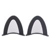 2pcs Motorcycle Helmet Cat Ears Cute Electric Car Motocross Stickers Driving Styling Universal Helmet Decoration Accessories