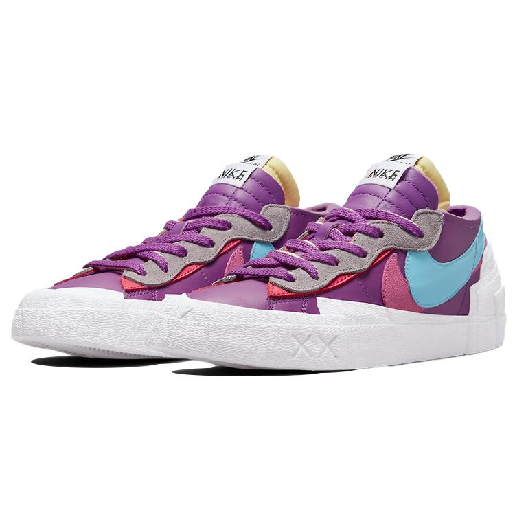 Nike Blazer Low Sacai Kaws Purple Dusk