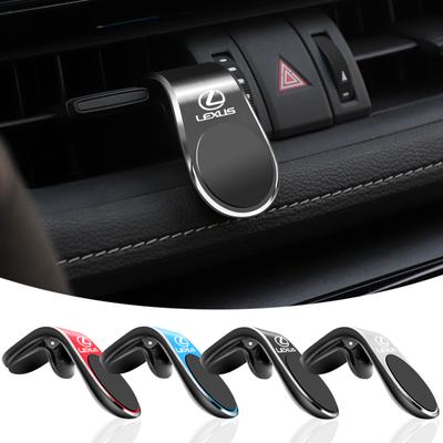 Car Metal Magnet Phone Holder Car Interior Accessories For RX330 Fsport IS200 IS250 RX350 GX NX300h Ct200h ES300h IS300h