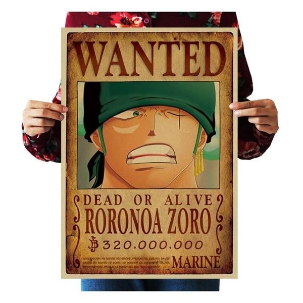 Anime Posters 10pcs One Piece Luffy Wanted Poster Zoro Nami Franky Usopp Sanji Chopper Robin Brook Jinbe Paper Wall Decor 51 5x36cm Buy At A Low Prices On Joom E Commerce Platform