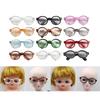 17cm Labubu Glasses 6.5cm Transparent Plastic Glasses for 1/8 1/6 1/3 1/4 BJD for Labubu MSD SD Plush for Doll Sunglasses, Doll Accessories