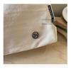 Shoulder Bag Women Canvas  Multi Compartment Zipper Storage Daily