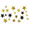 20pcs/1set Star Wall Sticker 3D Acrylic Irregular Mirror Vanity Living Room Decoration Cartoon Wall Stickers for Room Home Decor
