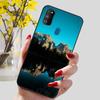 Funda para Samsung Galaxy M21 Funda Trasera de Silicona TPU Suave para Fundas de Teléfono Galaxy A21S M30S M31 M 21 M21S M31S Carcasas Negras Coques