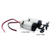 Practical Miniature 12V Motor Set for Projects Supplies and Remote Controlled Boats 10000RPM High Torque Gear Motors