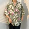 Zomer strandvakantie shirt, heren all-match shirt