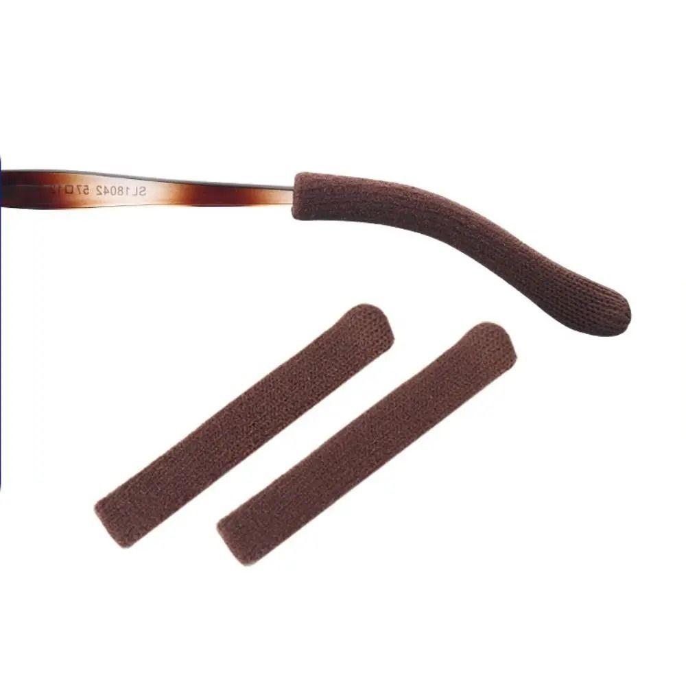 Easy Fixing Eyeglass Ear Cushions Knitting Glasses Foot Cover Glasses Leg Cover  Unisex