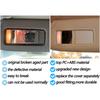 Car Left Right Sun Shade Visor Mirror Makeup Cosmetic Mirror Holder Outer Surrounding Cover For Porsche Panamera 970 2010-2016