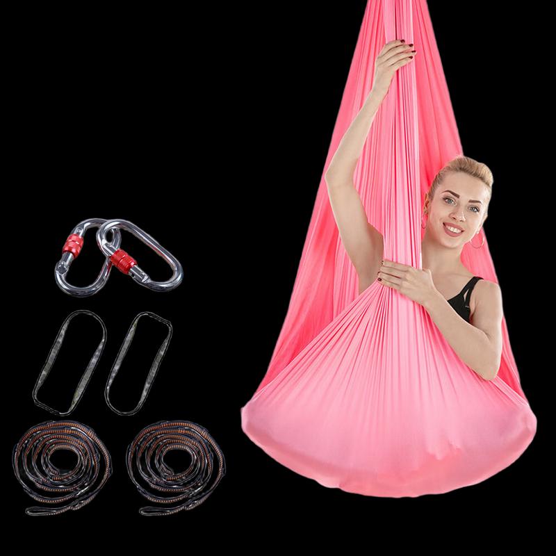 Elastic Aerial Yoga Hammock One Size