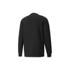 Puma Logo Einfarbiges Rundhals-Sweatshirt Herren Oberteile Schwarz 849544-01