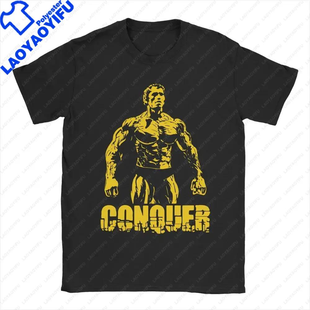 Arnold Schwarzenegger Mr Olympia Unisexs Tshirt Balck White Fashion Oneck T Shirt Fashion Short Sleeve Unisex Teeshirt Male Tees