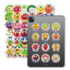 New 50 Cartoon Cute Fruit and Vegetable Man Graffiti Stickers Personalized Creative Tablet Decorative Stickers