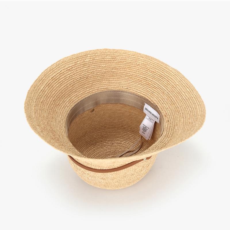 Helen Kaminski Vesa 9 Natural Tan Bucket Hat Hat50173