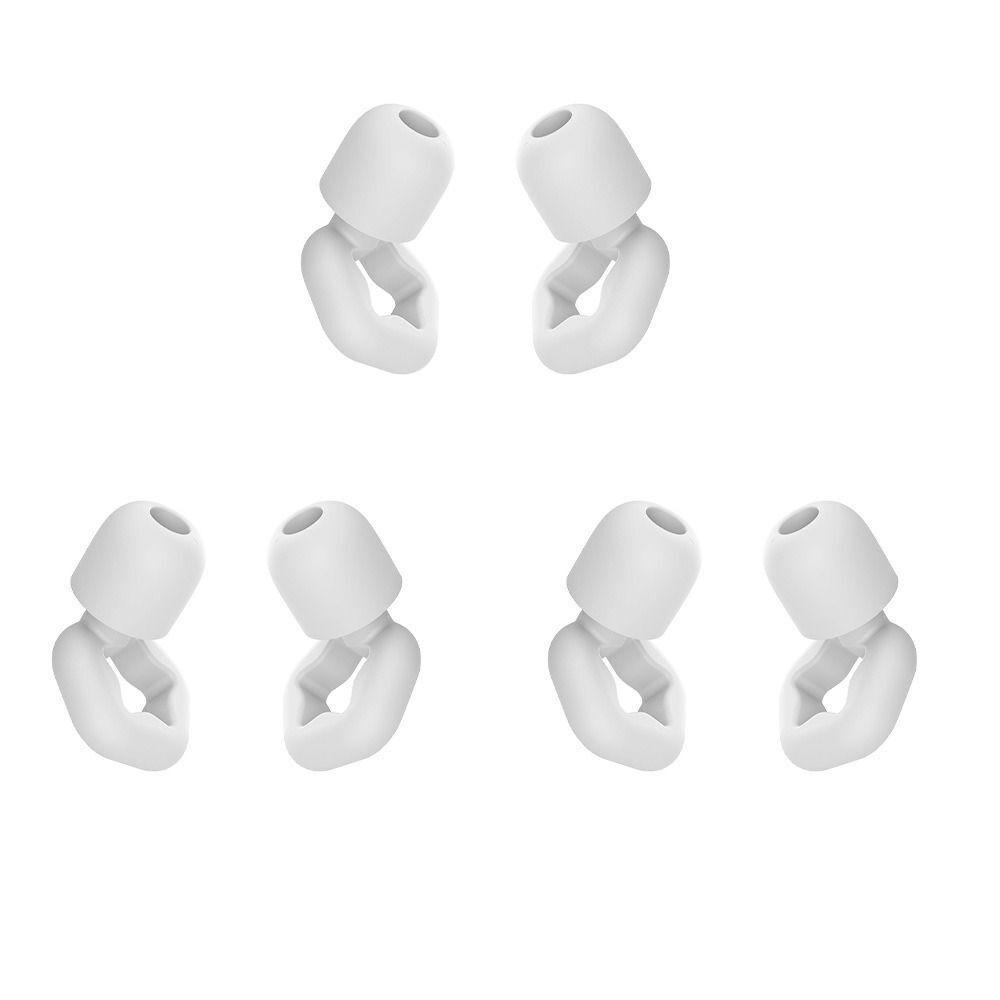 3Pairs Soft Swimming Earplugs Reusable Sleep Noise Reduction Earplug Foam Earplugs Ear Protectors