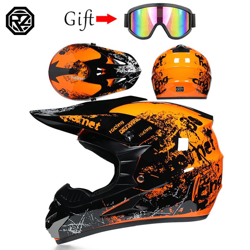 Man Woman Motocross Motorcycle Helmet ATV Motocross MTB MTB DH Racing Helmet Cross Helm Capacetes
