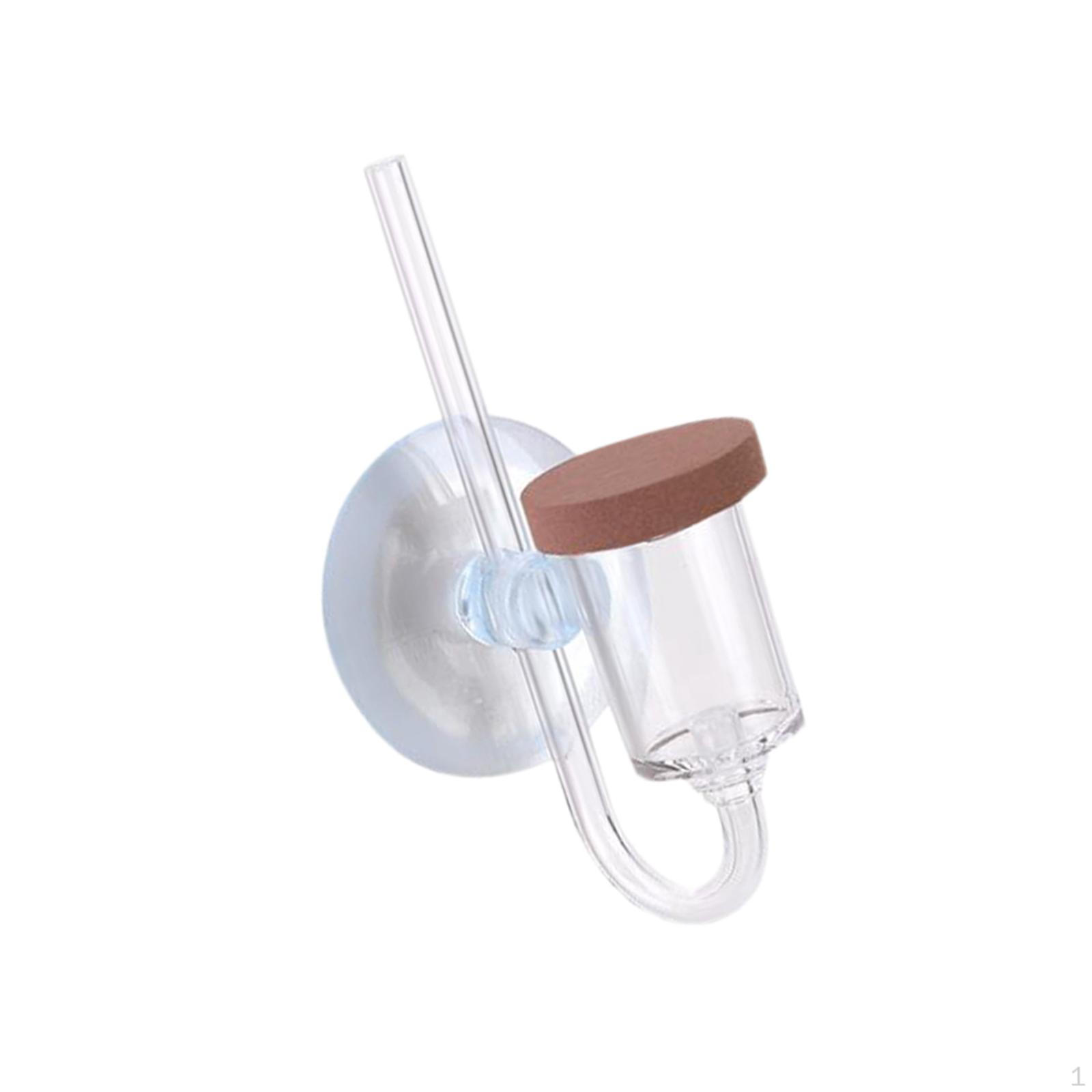 

Аксессуары для диффузора CO2, прозрачные с всасывающей формой, акриловый углекислый газ для аквариума L