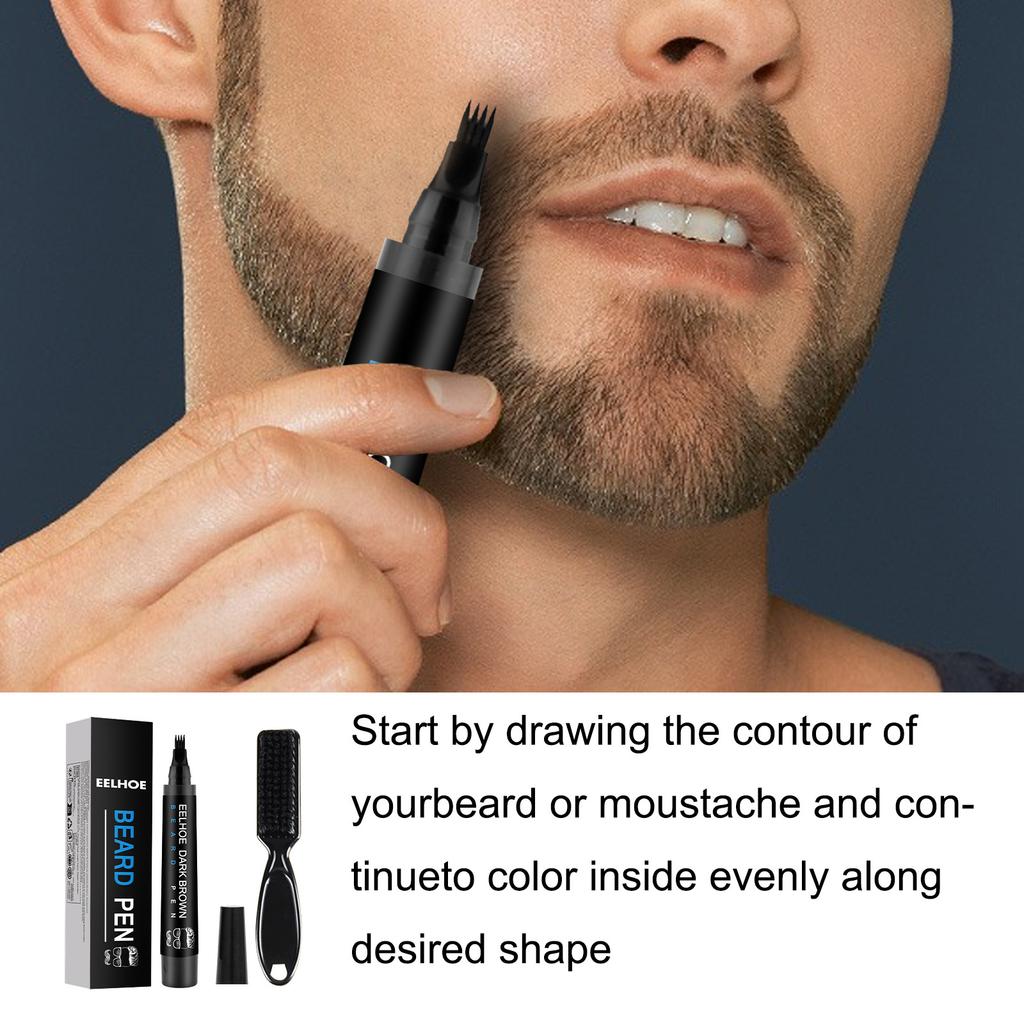 EELHOE Foreign Trade Cross-Border Filler Kit Waterproof Sweat Resistant Makeup Free Beard Pen
