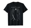 Memento Mori Rad Death Skull Reaper with Sword & Wings T-Shirt