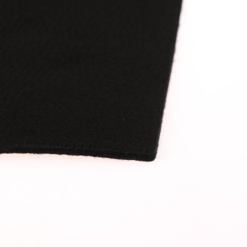 300*200Mm High Temp Durable Graphite Felt Black Welding Protective Blanket Torch Shield Pack Carbon Fiber Protective Sheet