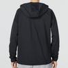 Under Armour Rush All Purpose Fz Printed Logo Sports Casual Hooded Jacket Men Jackets Black 1373719-001