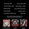 New Creative Hollow Chronograph Square Watch Man Fashion Business Silicone Waterproof Quartz Men's Watches Montre Homme+BOX