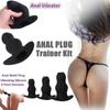Hollow Design of The Anal Bead Toys Soft Silica Gel Sex Toy