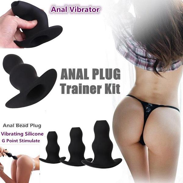 Hollow Design of The Anal Bead Toys Soft Silica Gel Sex Toy