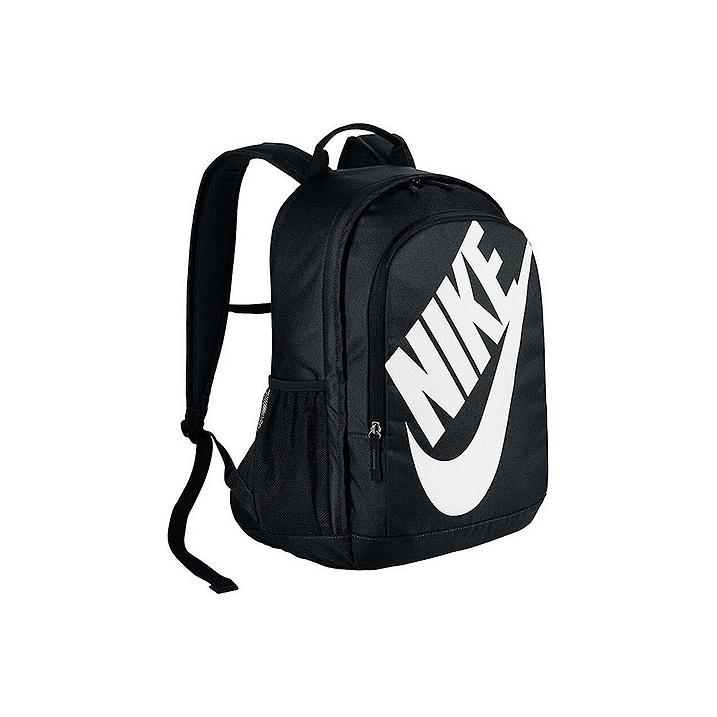 Nike Elemental Sports Casual Large Logo Print Zipper Backpack Unisex Backpack Black CK0953-010