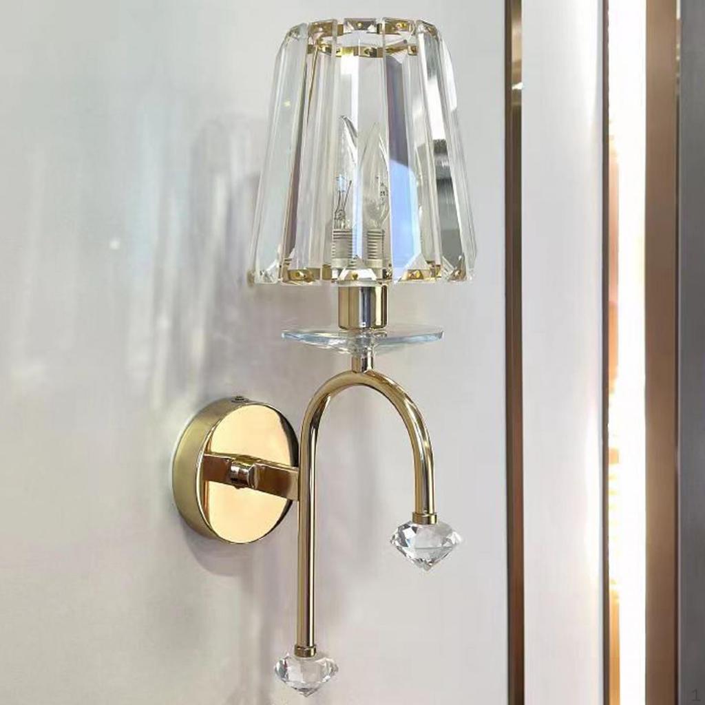 Elegant Crystal Wall Sconce for Stylish Home Decor