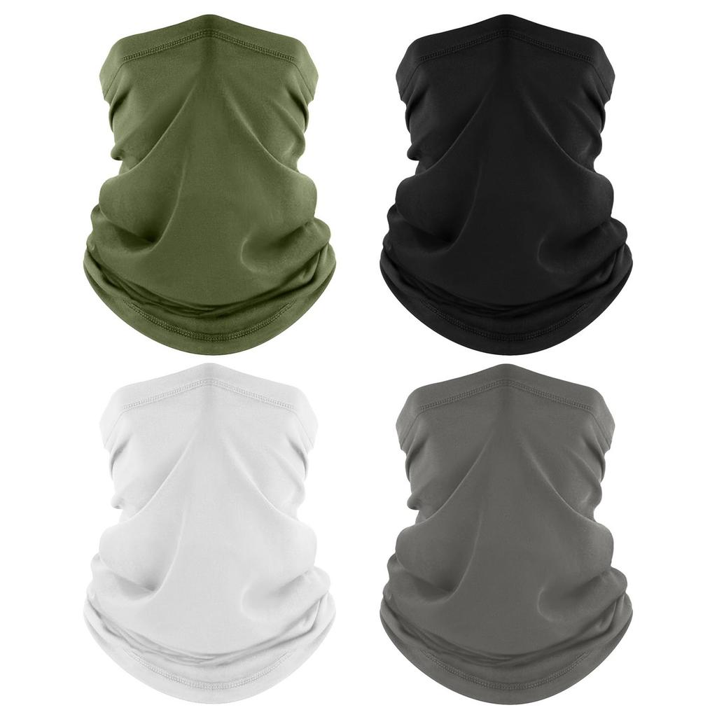 4PC Summer Sunshade Cycling Mask Outdoor Fishing Anti-ultraviolet Headscarf Sunscreen Neckband