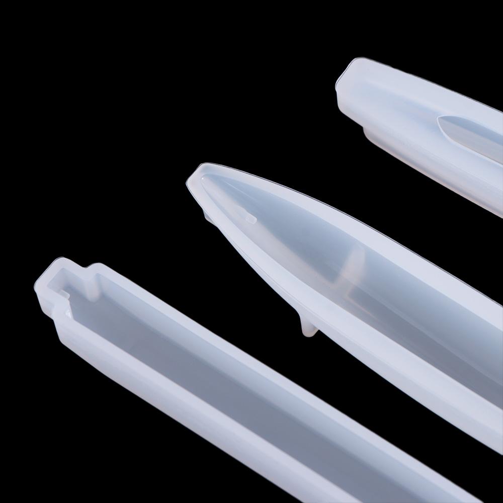 Epoxy Resin Pen Silicone Mould Transparent DIY Craft Gifts DIY Ballpoint Pen Mold Making Tools
