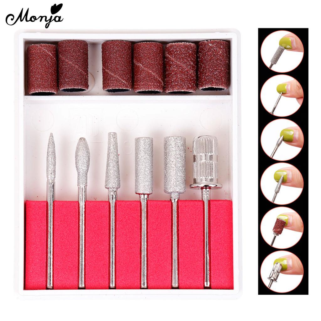 Monja 45000RPM Electric Nail Drill Machine Portable Rechargeable Nail Polishing Sander With LCD Display Drill DIY Manicure Tools