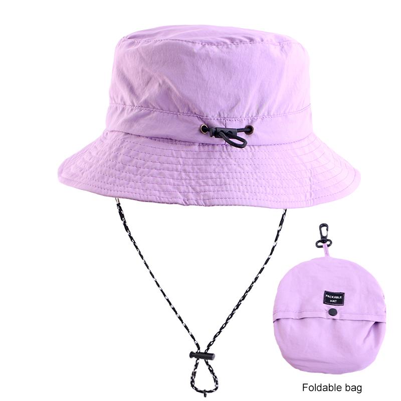New Unisex Outdoor Fisherman Hat Waterproof Fishing Climbing Tourism And Hiking Foldable Bob Bucket Sunhats Mens Panama Bucket