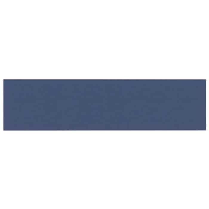 VidaXL Panneaux muraux 12 pcs Bleu 60x15 cm Tissu 1,08 m² 343826