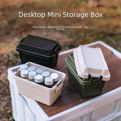 Mini-Aufbewahrungsbox für den Außenbereich für Gewürze, Kleinigkeiten und Grillutensilien