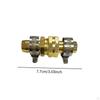 Garden Hose Connector for 3/4 Inch or 5/8 Hose,Hose Accessories Replacement Aluminum