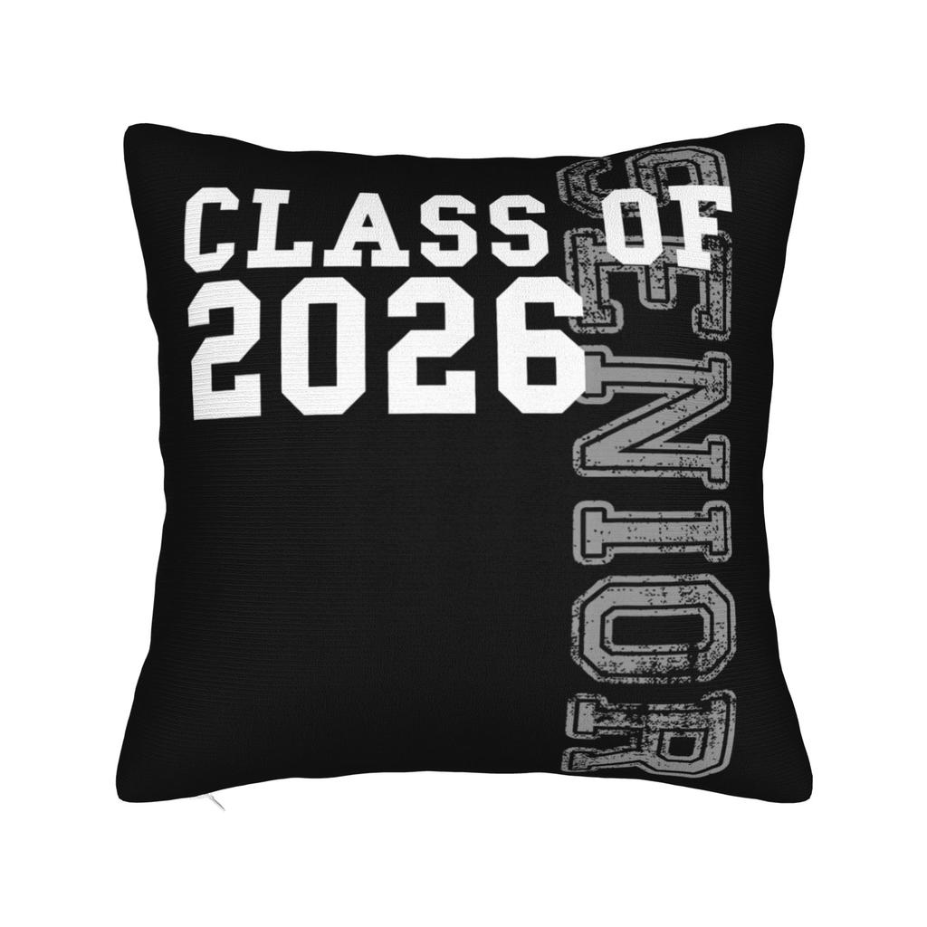 Class of Senior Graduation Pillow Covers Printing Cushion Cover Decorations Throw Pillow Case Cover Chair Multiple Sizes