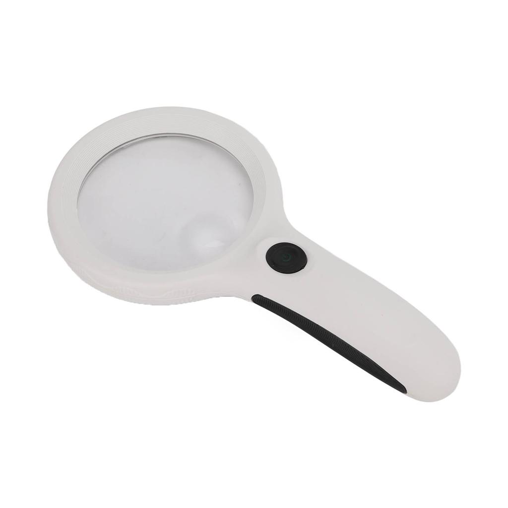 Belyst förstoringsglas Handhållen LED UV-lampa Ergonomiskt handtag Platsbesparande Bärbar Ficka