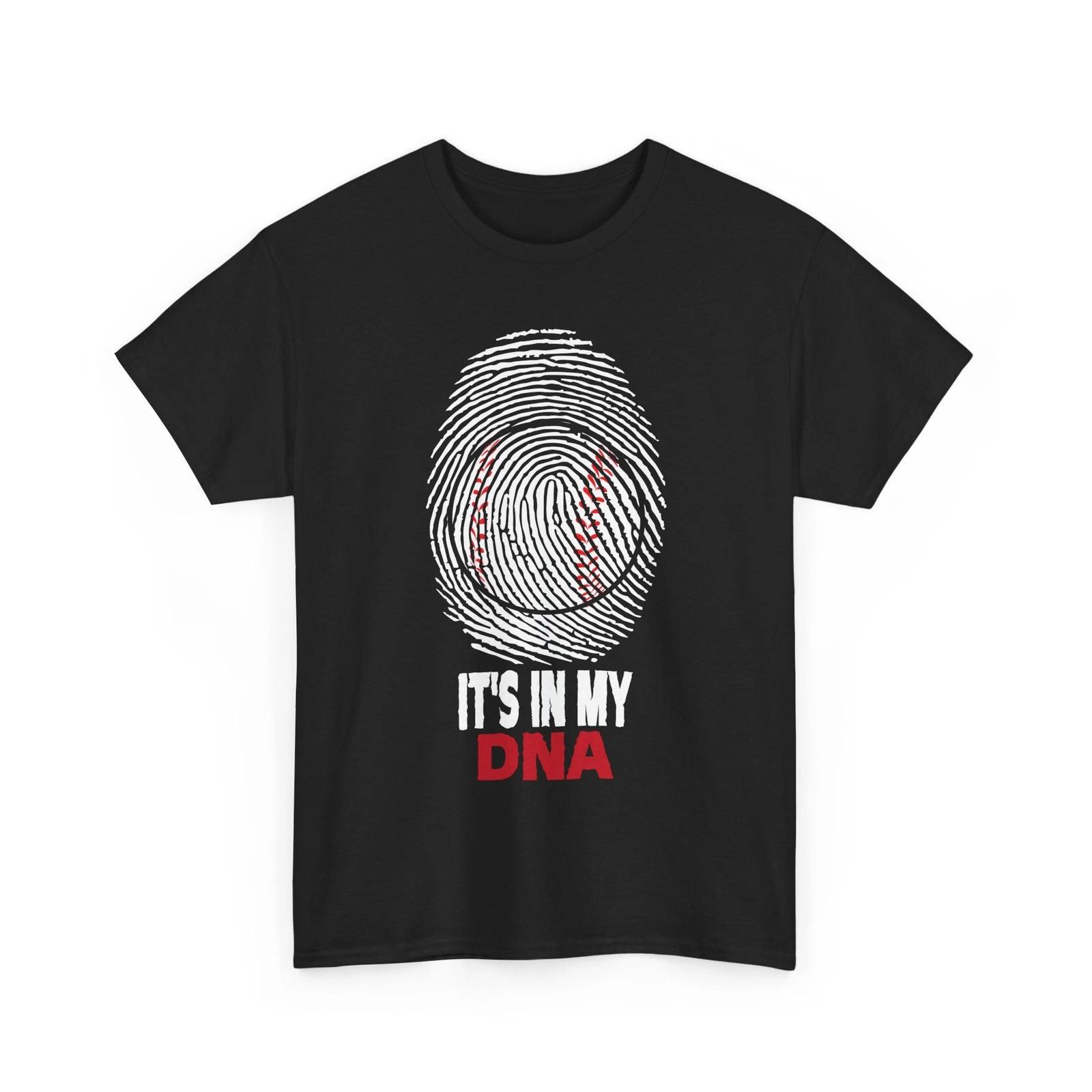

Baseball Shirt, It s in My DNA Baseball Player Sports Fans Women Men Shirt XL