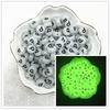 100 Stück 7x4mm A-Z Leuchtende Perlen Buchstabenperlen Acryl Abstandshalter Perlen Für Schmuckherstellung DIY Anhänger Armband