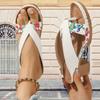 Fashion Ladies Shoes 2025 New Pinch Toe Slippers Women Fashion Color Matching Summer Outdoor Casual Flip Flops Plus Size Heeled Sandals