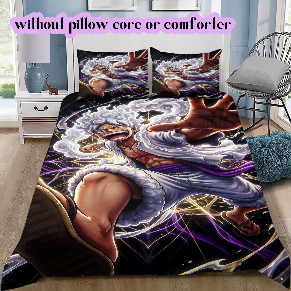 

OnePiece Luffy Soft and Comfortable Duvet Cover, Children s Bedding Set Gift, Extra Large Size, Various Sizes Available 135x200cm