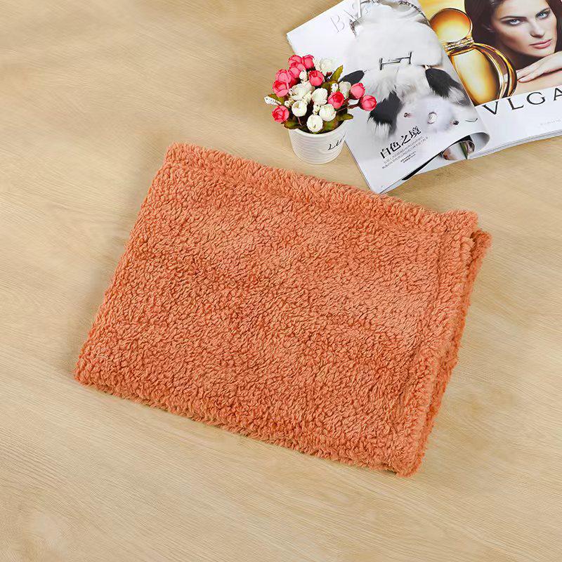 Shu Cotton Double-Sided Pet Blanket for Cats & Dogs - Teddy & Golden Retriever All-Season Mat