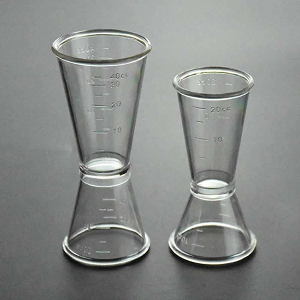 Transparent Ounce Measuring Cup with Scale Cocktail Jigger  Milk Tea Shop